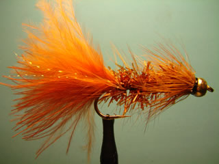 Kristal Bead Head Brown Woolly Bugger (4-10)